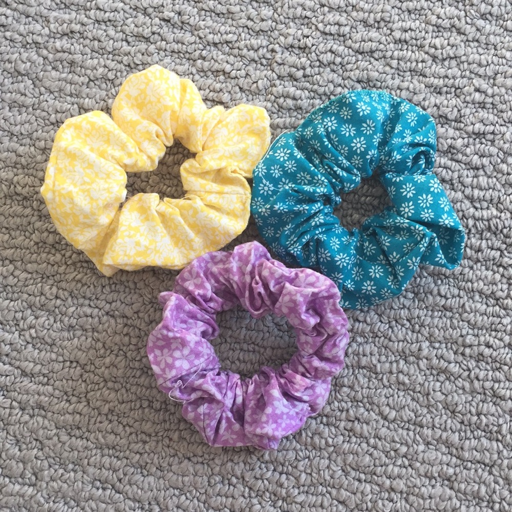 handmade scrunchies
